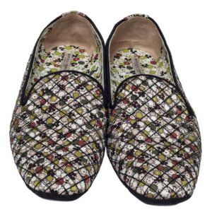 Bottega Veneta Floral Smoking Slipper Size 39